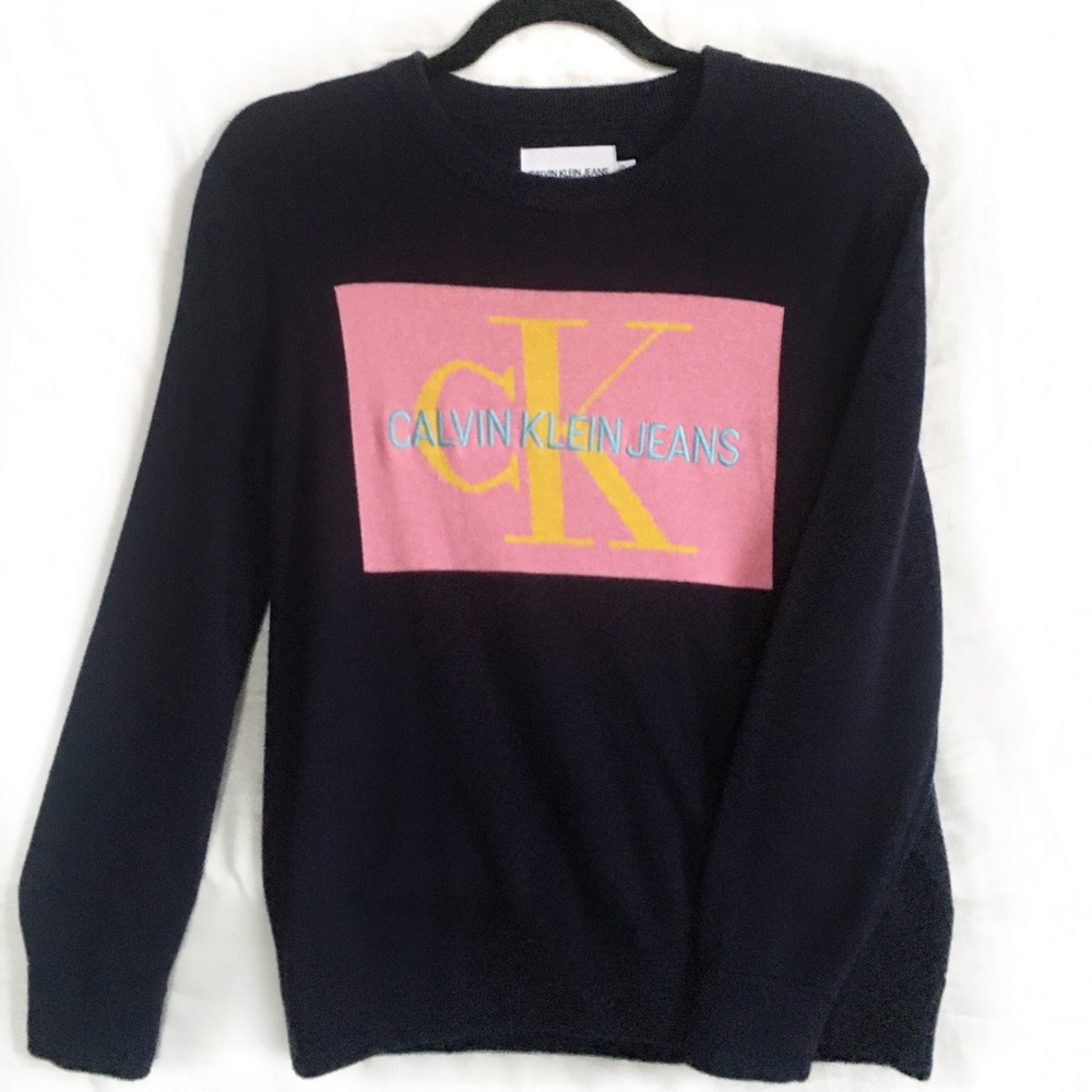 Calvin Klein Dark Blue Sweater